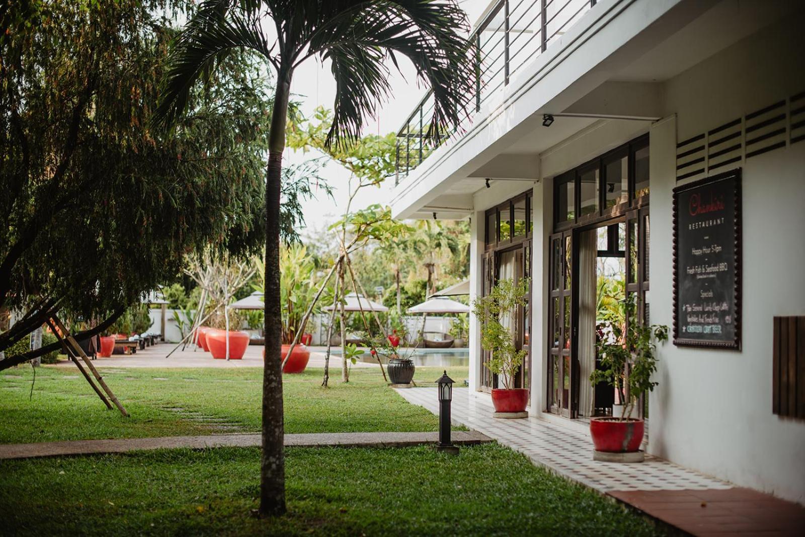 สมณี บีช รีสอร์ต แอนด์ สปา Hotel แกบ ภายนอก รูปภาพ