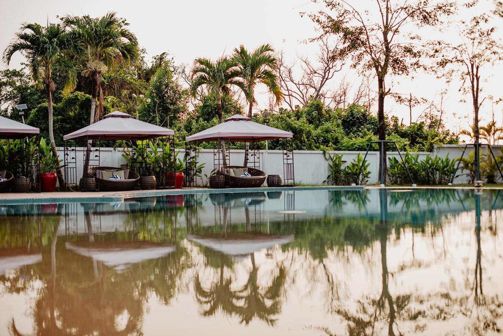 สมณี บีช รีสอร์ต แอนด์ สปา Hotel แกบ ภายนอก รูปภาพ
