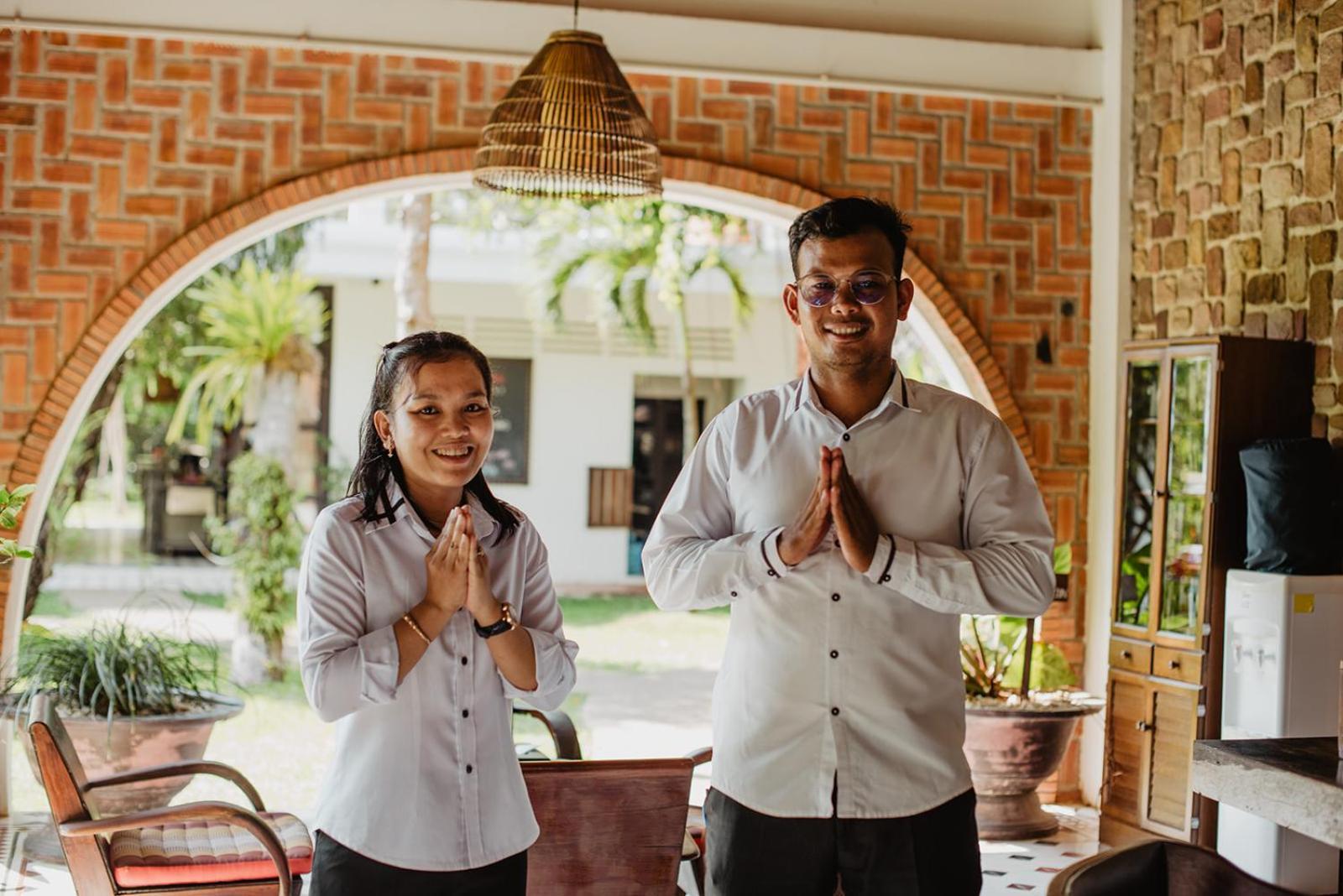 สมณี บีช รีสอร์ต แอนด์ สปา Hotel แกบ ภายนอก รูปภาพ