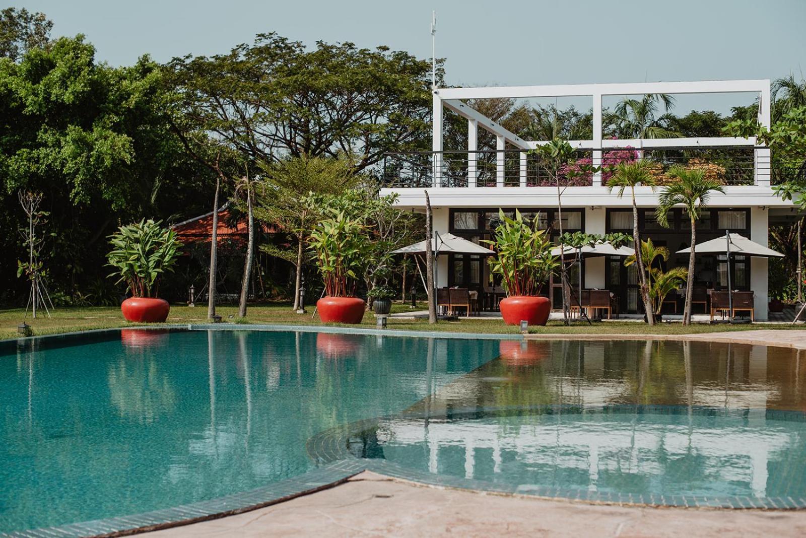 สมณี บีช รีสอร์ต แอนด์ สปา Hotel แกบ ภายนอก รูปภาพ