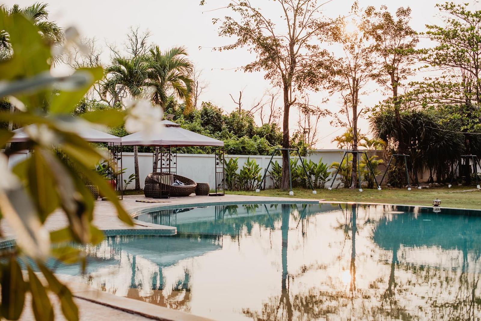 สมณี บีช รีสอร์ต แอนด์ สปา Hotel แกบ ภายนอก รูปภาพ
