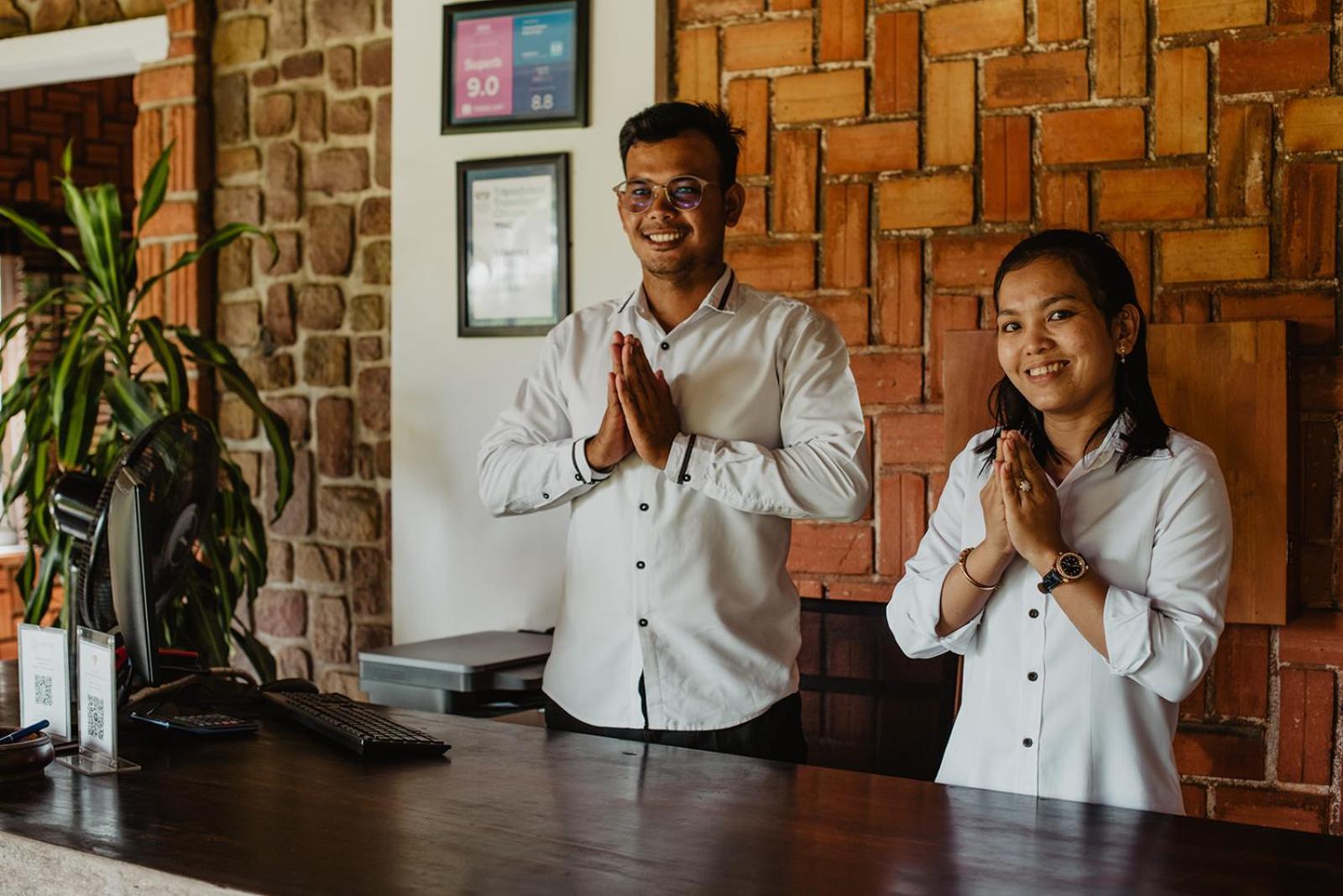 สมณี บีช รีสอร์ต แอนด์ สปา Hotel แกบ ภายนอก รูปภาพ